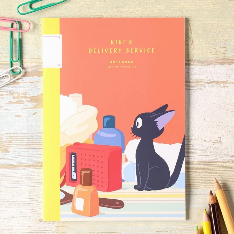 Maison Ghibli Notebook B6 Jiji & radio - Kiki’s Delivery Service | Notebooks And Notepads