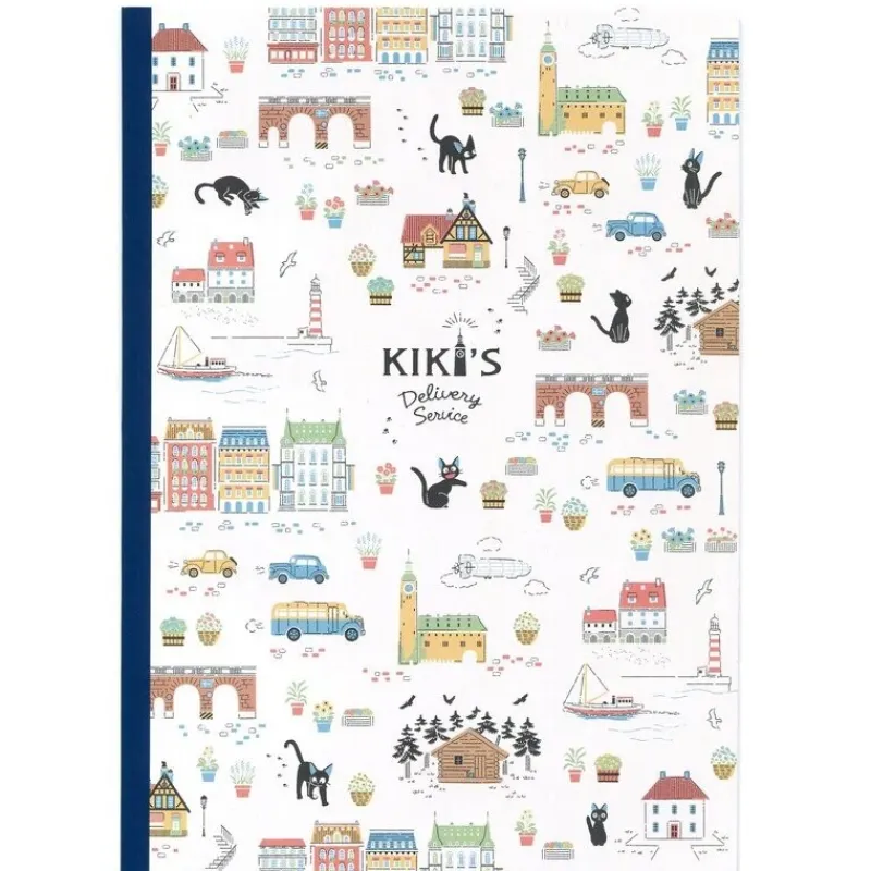 Maison Ghibli NOTEBOOK JIJI TAKE A WALK - KIKI'S DELIVERY SERVICE | Notebooks And Notepads