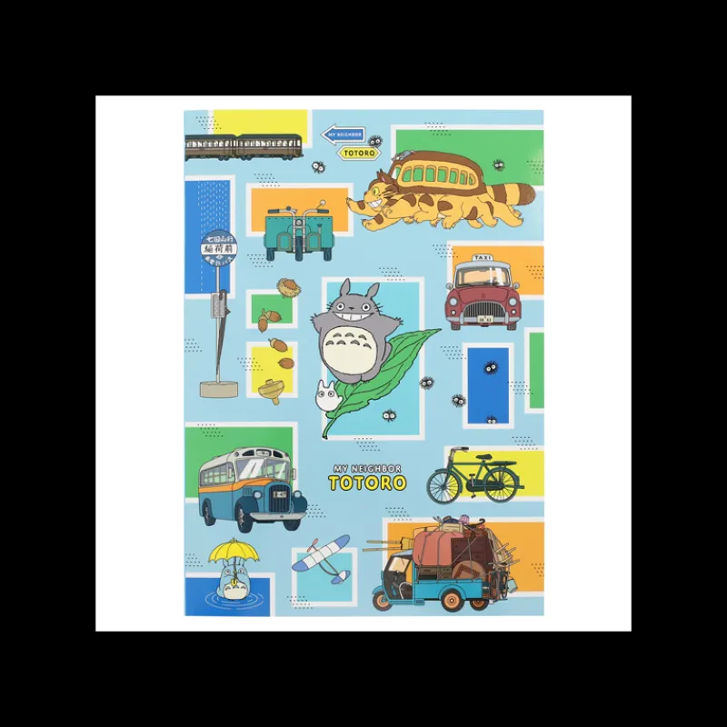 Maison Ghibli Notebook Vehicles 18,2×25,7 cm - My Neighbor Totoro | Notebooks And Notepads