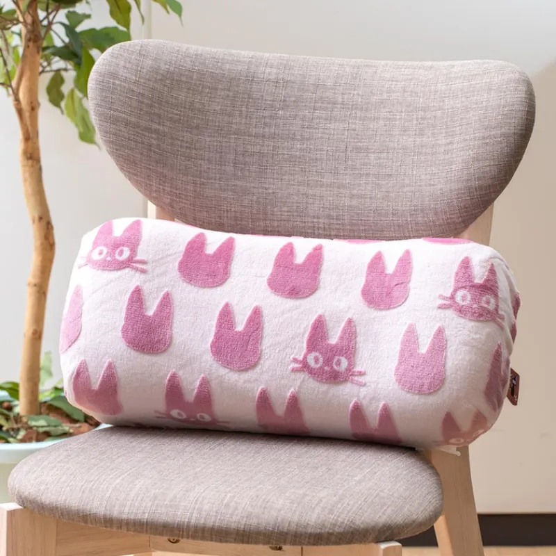 Maison Ghibli Opalised block cushion Jiji silhouette  - Kiki's Delivery Service | Furniture