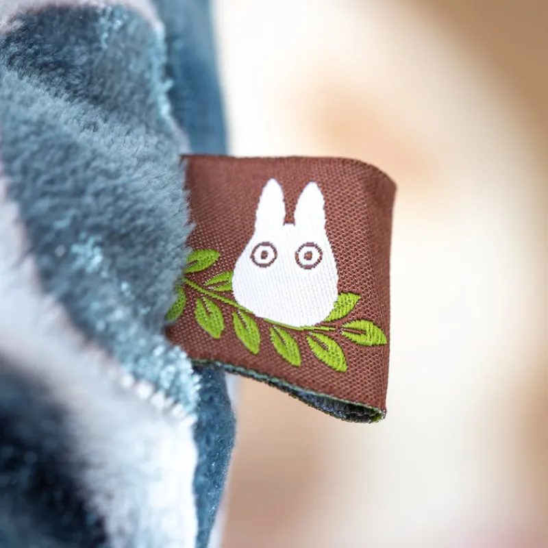 Maison Ghibli Opalised block cushion Soot Sprite silhouette  - My Neighbor Totoro | Furniture