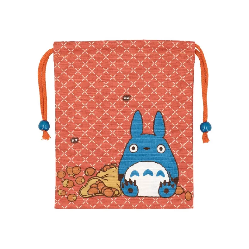Maison Ghibli Orange Cloth Bag Middle Totoro - My Neighbor Totoro | Bags