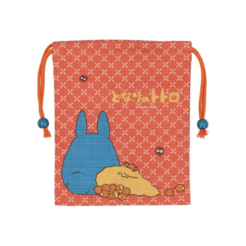 Maison Ghibli Orange Cloth Bag Middle Totoro - My Neighbor Totoro | Bags