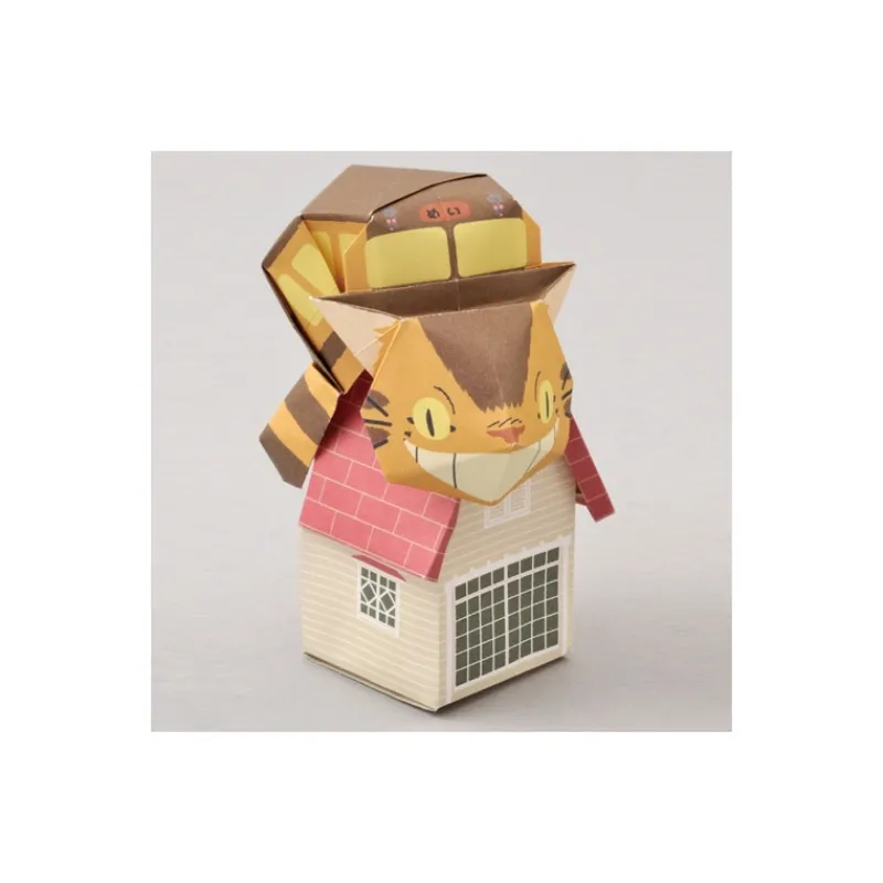 Maison Ghibli Origami Set Totoro in front of the house - My Neighbor Totoro | Arts And Crafts