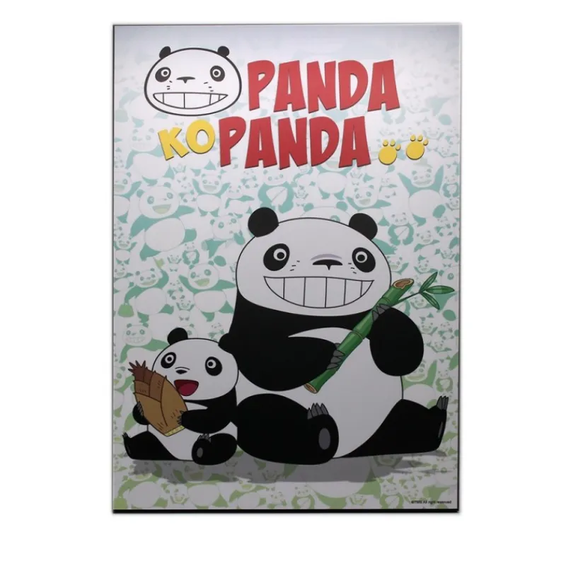 Maison Ghibli Panda Kopanda 02 - 35x50cm wood panel | Wall Decoration