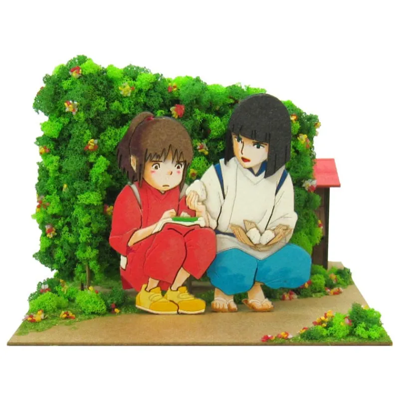 Maison Ghibli Paper Craft Chihiro & Haku - Spirited Away | Arts And Crafts
