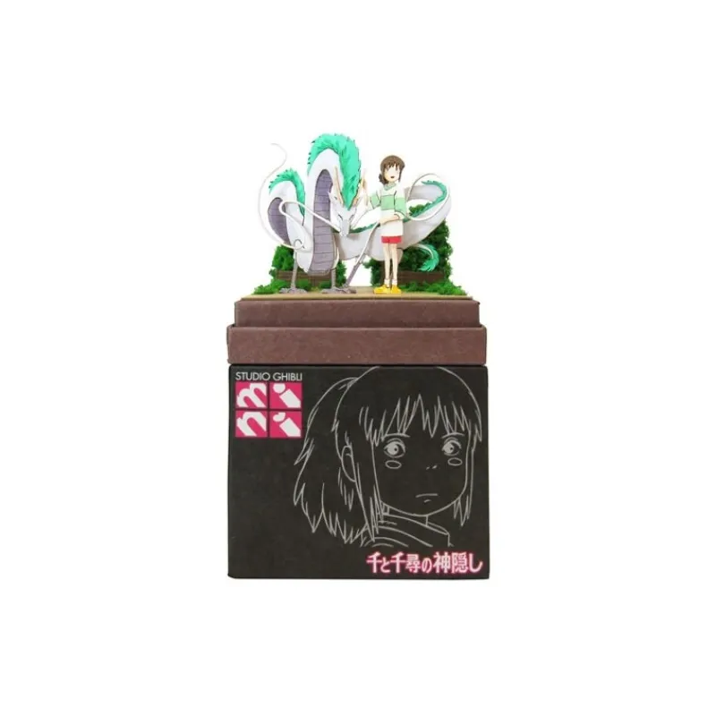 Maison Ghibli Paper Craft Haku dragon & Chihiro - Spirited Away | Arts And Crafts