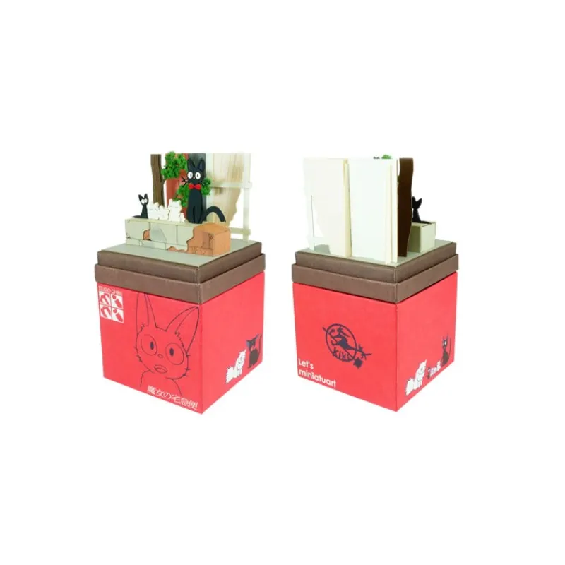 Maison Ghibli Paper Craft Jiji and kittens - Kiki’s Delivery Service | Arts And Crafts
