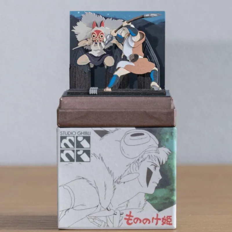 Maison Ghibli Paper Craft San fighting - Princess Mononoke | Arts And Crafts
