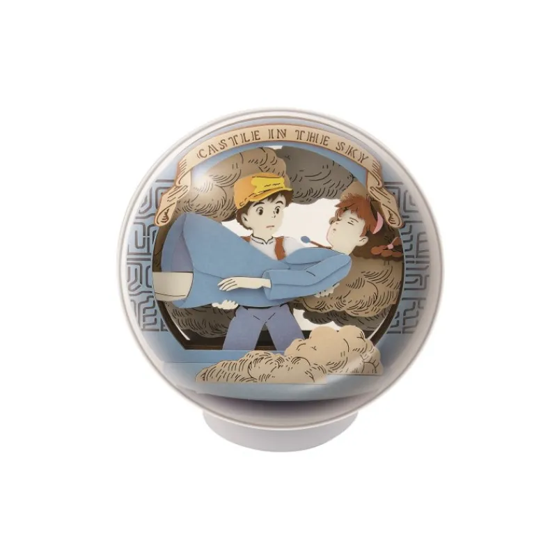 Maison Ghibli Paper theater ball Sheeta & Pazu - Castle in the Sky | Arts And Crafts