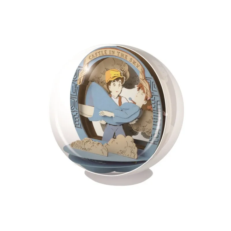 Maison Ghibli Paper theater ball Sheeta & Pazu - Castle in the Sky | Arts And Crafts