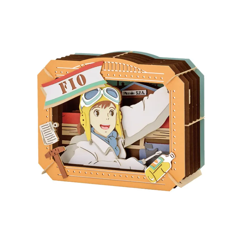 Maison Ghibli Paper Theater Fio - Porco Rosso | Arts And Crafts