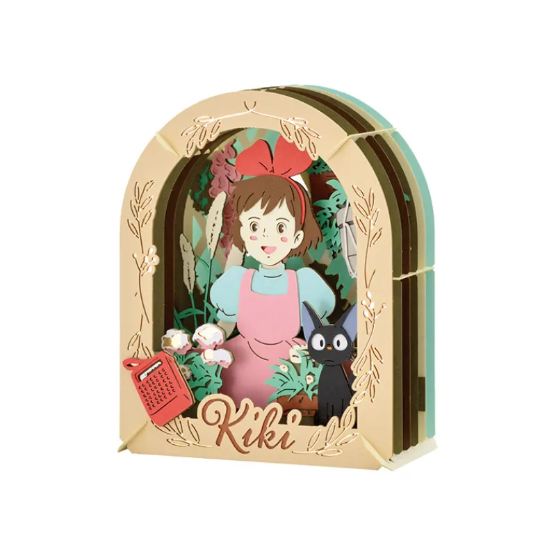Maison Ghibli Paper Theater Flower garden - Kiki's Delivery Service | Arts And Crafts