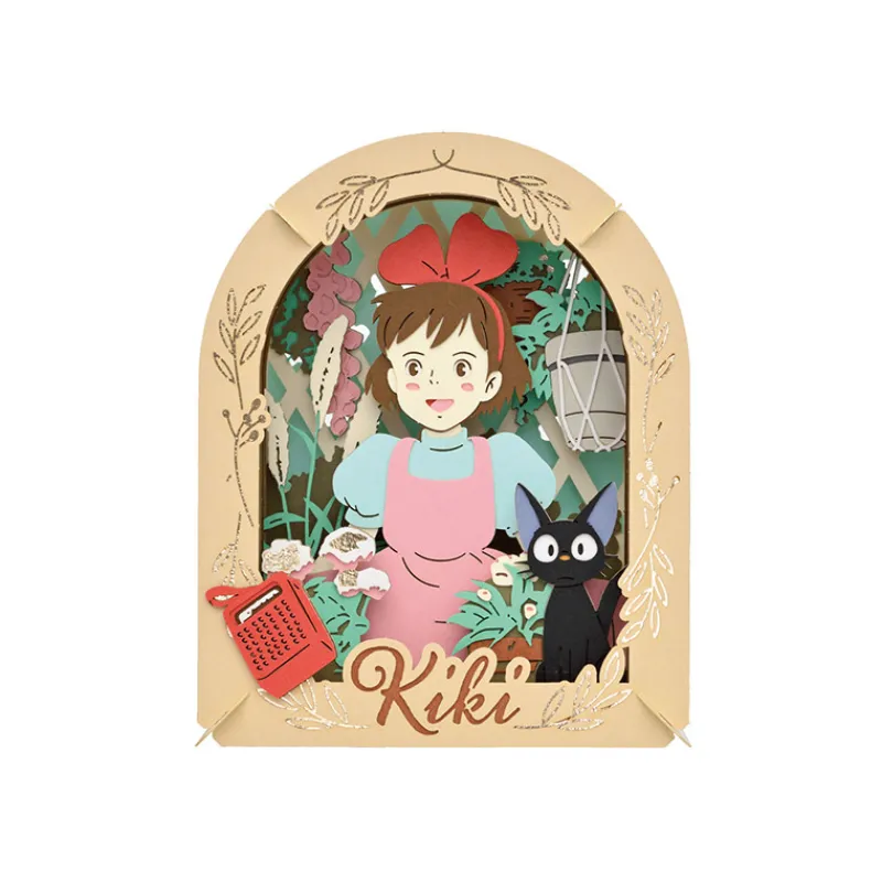 Maison Ghibli Paper Theater Flower garden - Kiki's Delivery Service | Arts And Crafts
