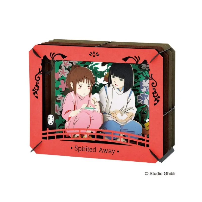 Maison Ghibli Paper Theater Haku Onigiri - Spirited Away | Arts And Crafts