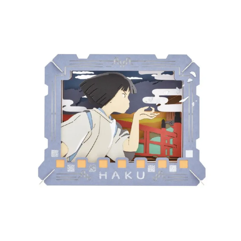 Maison Ghibli Paper Theater Haku’s wish - Spirited Away | Arts And Crafts