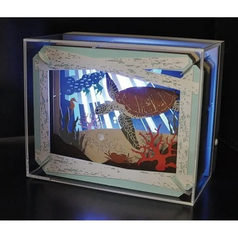 Maison Ghibli Paper Theater Light up case | Arts And Crafts
