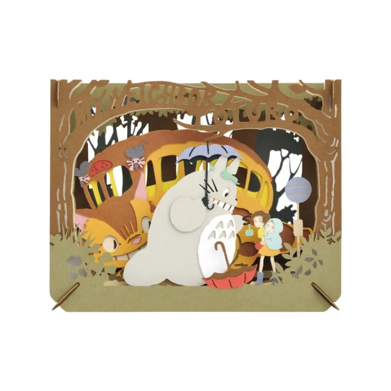 Maison Ghibli Paper Theater Mysterious Encounter - My Neighbor Totoro | Arts And Crafts