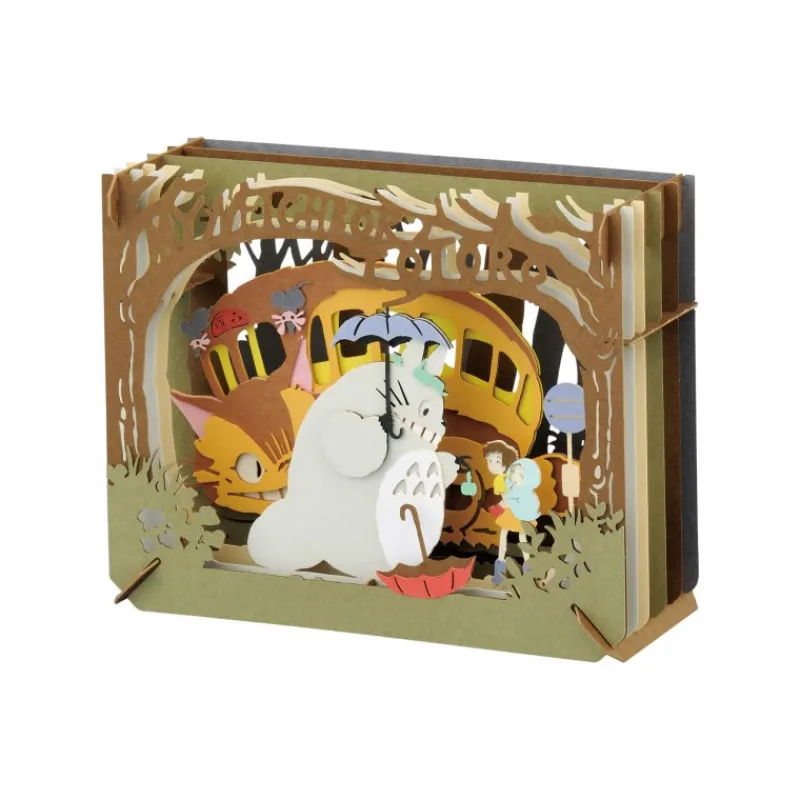 Maison Ghibli Paper Theater Mysterious Encounter - My Neighbor Totoro | Arts And Crafts