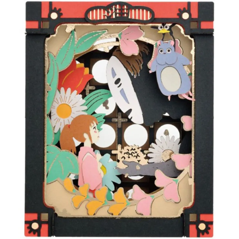 Maison Ghibli Paper Theater No Face's Thought - Spirited Away | Arts And Crafts