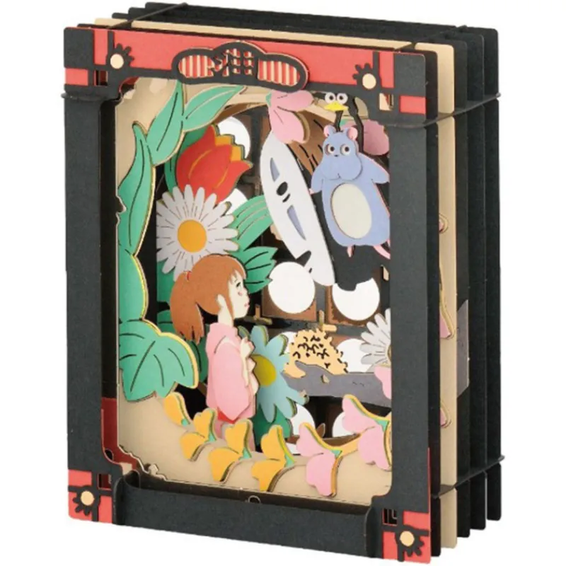 Maison Ghibli Paper Theater No Face's Thought - Spirited Away | Arts And Crafts