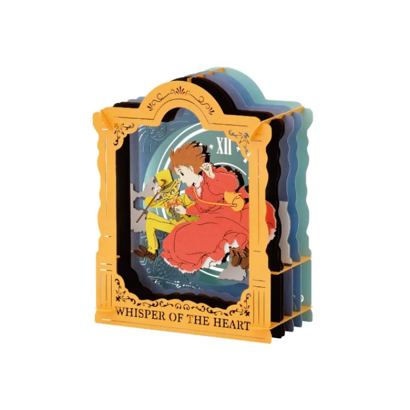 Maison Ghibli Paper Theater Shizuku & Baron - Whisper of the Heart | Arts And Crafts