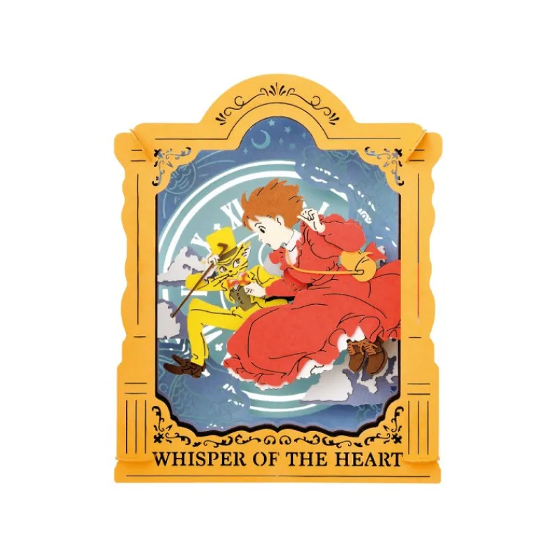 Maison Ghibli Paper Theater Shizuku & Baron - Whisper of the Heart | Arts And Crafts