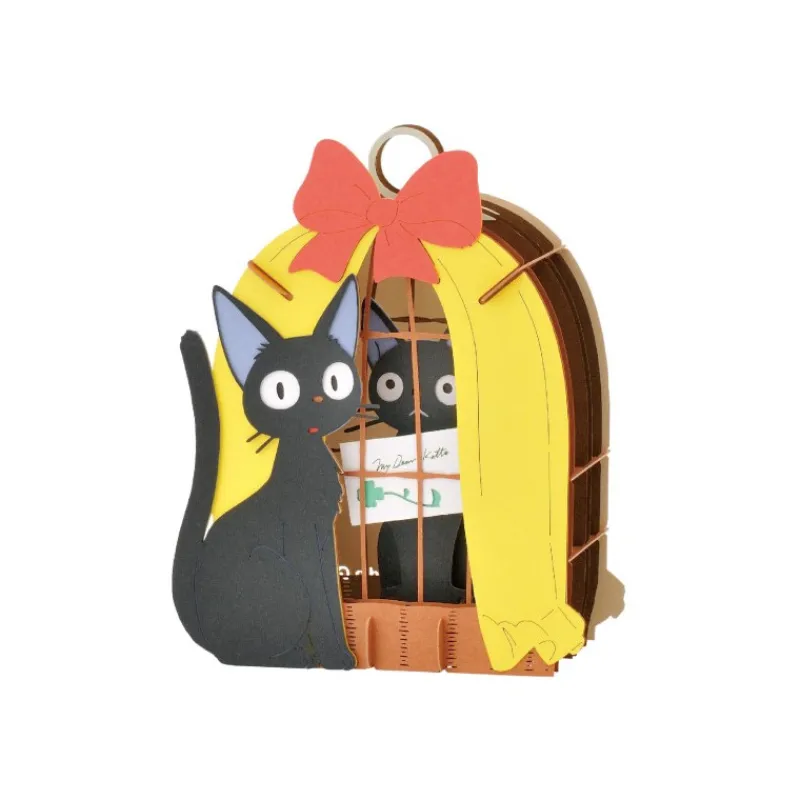 Maison Ghibli Paper Theatre Jiji "I am here" - Kiki's Delivery Service | Arts And Crafts