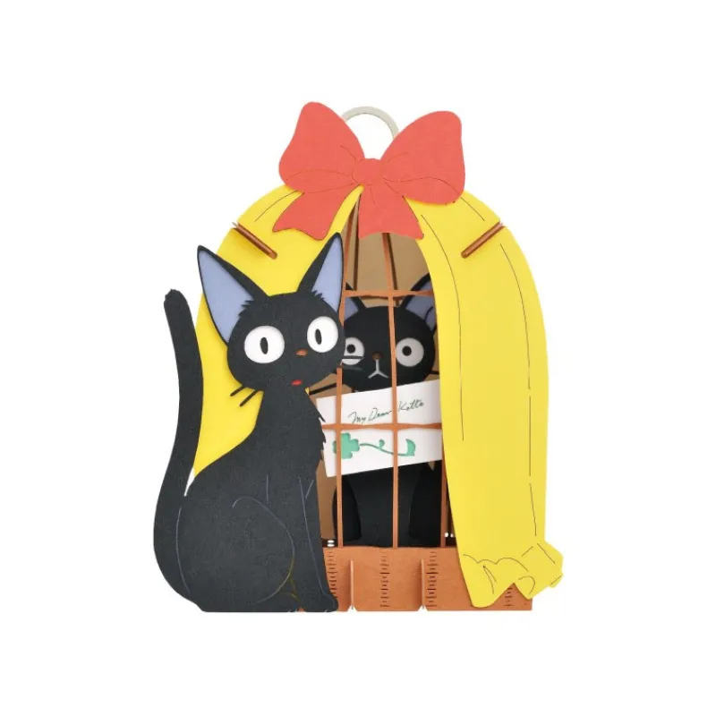 Maison Ghibli Paper Theatre Jiji "I am here" - Kiki's Delivery Service | Arts And Crafts