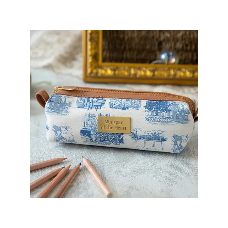 Maison Ghibli Pencil case Blue Nostalgia - Whisper of the Heart | Storage
