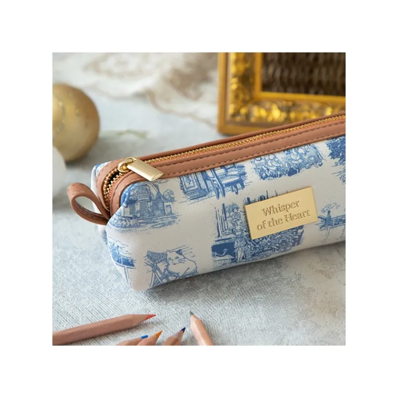 Maison Ghibli Pencil case Blue Nostalgia - Whisper of the Heart | Storage