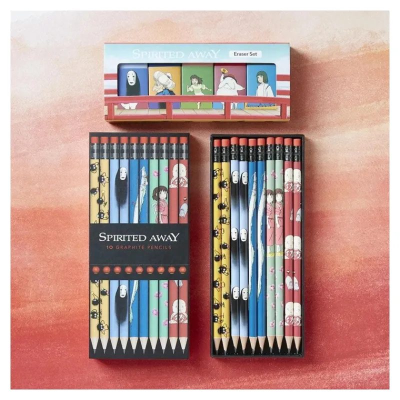 Maison Ghibli Pencil Set - Spirited Away | Writing