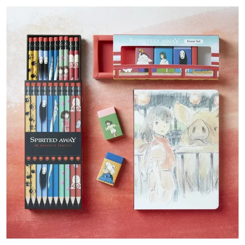 Maison Ghibli Pencil Set - Spirited Away | Writing