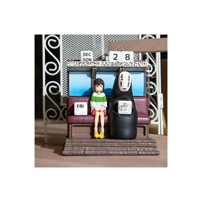 Maison Ghibli Perpetual CalendarTake Unabara Train - Spirited Away | Schedule Diaries And Calendars | Décoration