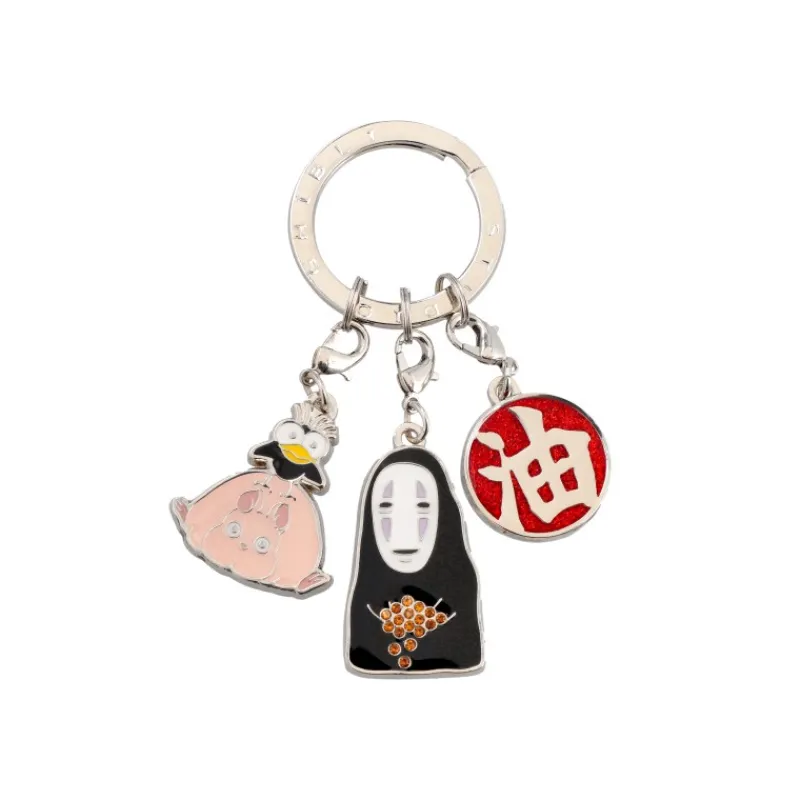 Maison Ghibli 3 pieces Key Ring Arubaya - Spirited Away | Keychains