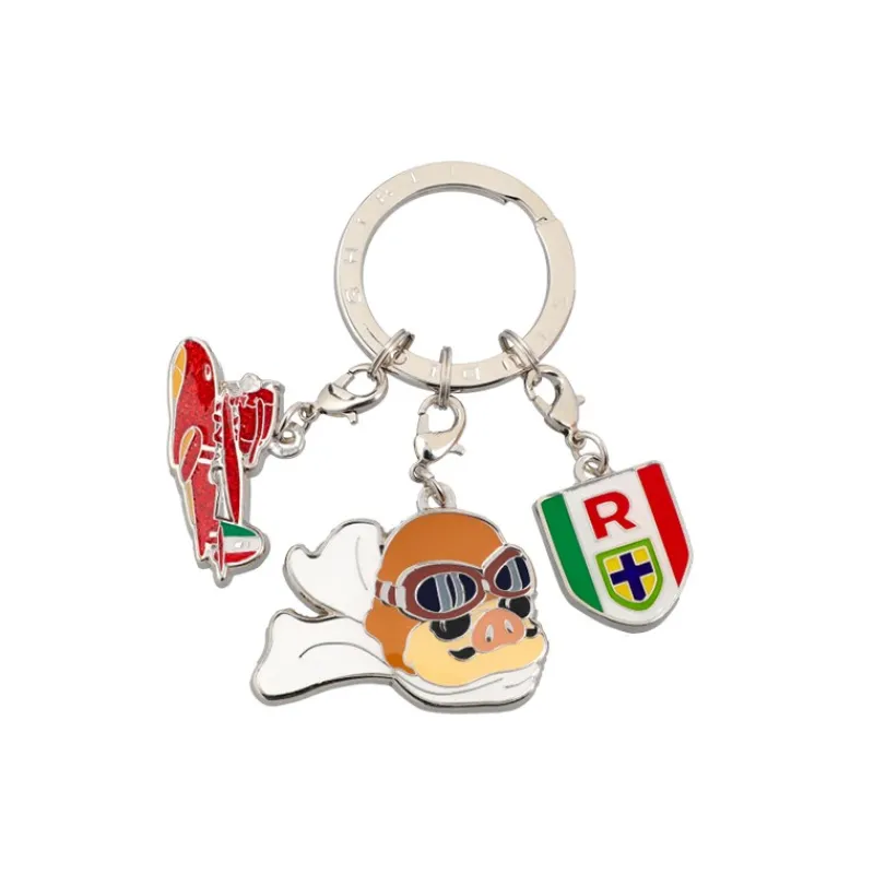 Maison Ghibli 3 pieces Key Ring Marco - Porco Rosso | Keychains