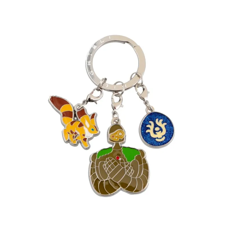 Maison Ghibli 3 pieces Key Ring Robot Soldier - Castle in the Sky | Keychains
