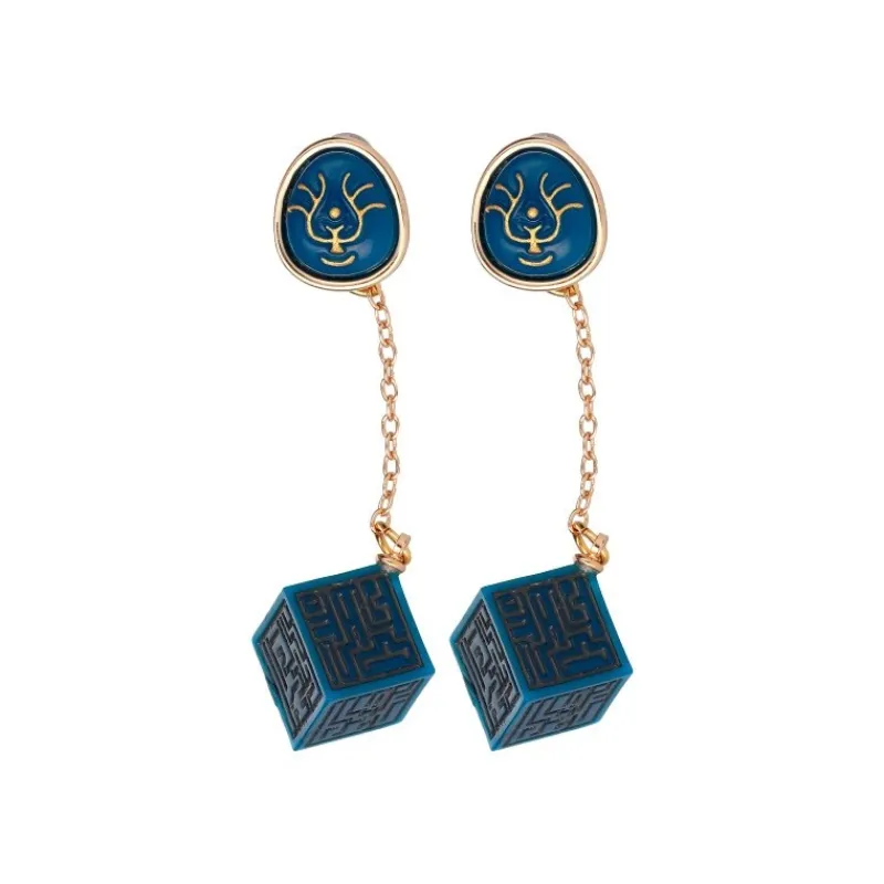Maison Ghibli Pierced earrings Accessory series Volucite crystal & Keystone - Castl | Jewellery