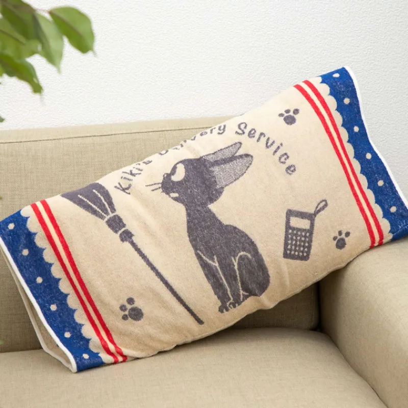 Maison Ghibli Pillow Cover Jiji broom - Kiki's Delivery Service | Household Linen