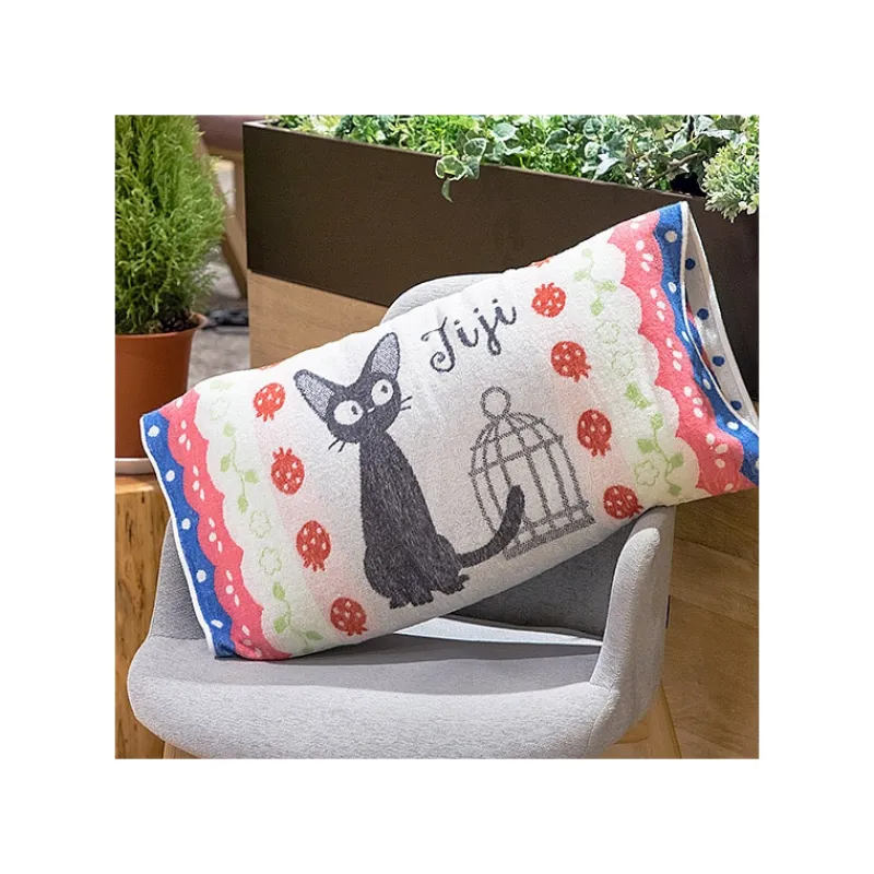 Maison Ghibli Pillow Cover Jiji Strawberries - Kiki's Delivery Service | Household Linen