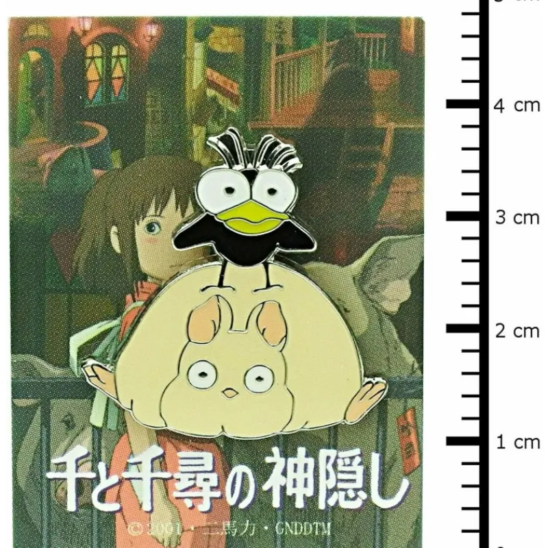 Maison Ghibli Pins Fly Bird and Boh Mouse - Spirited Away | Pins