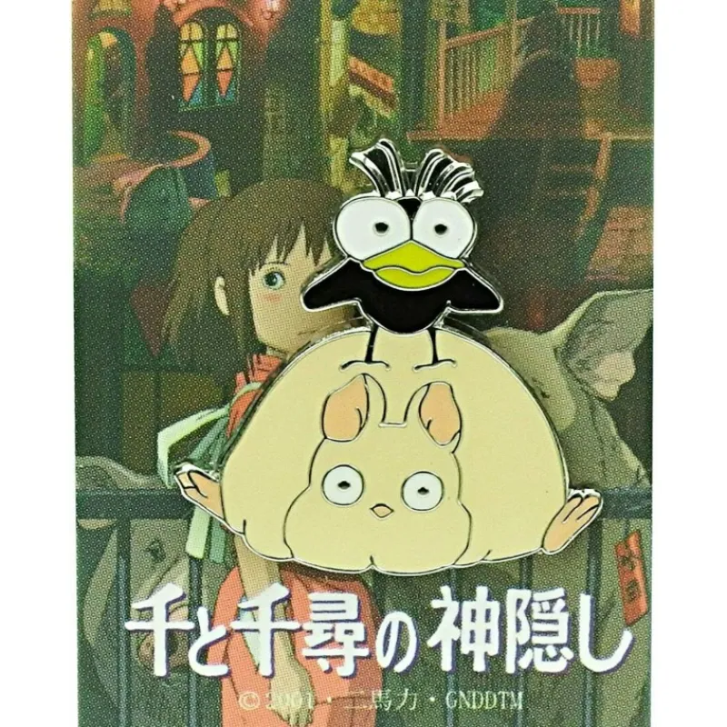 Maison Ghibli Pins Fly Bird and Boh Mouse - Spirited Away | Pins