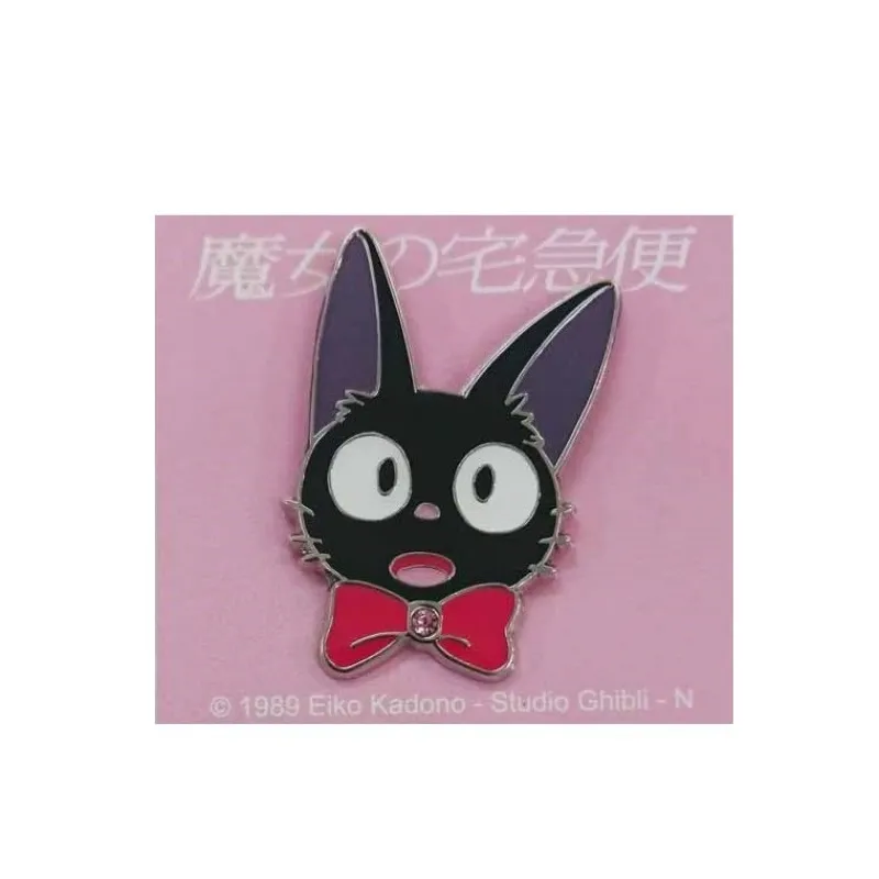 Maison Ghibli Pins Jiji Close-up image - Kiki's Delivery Service | Pins