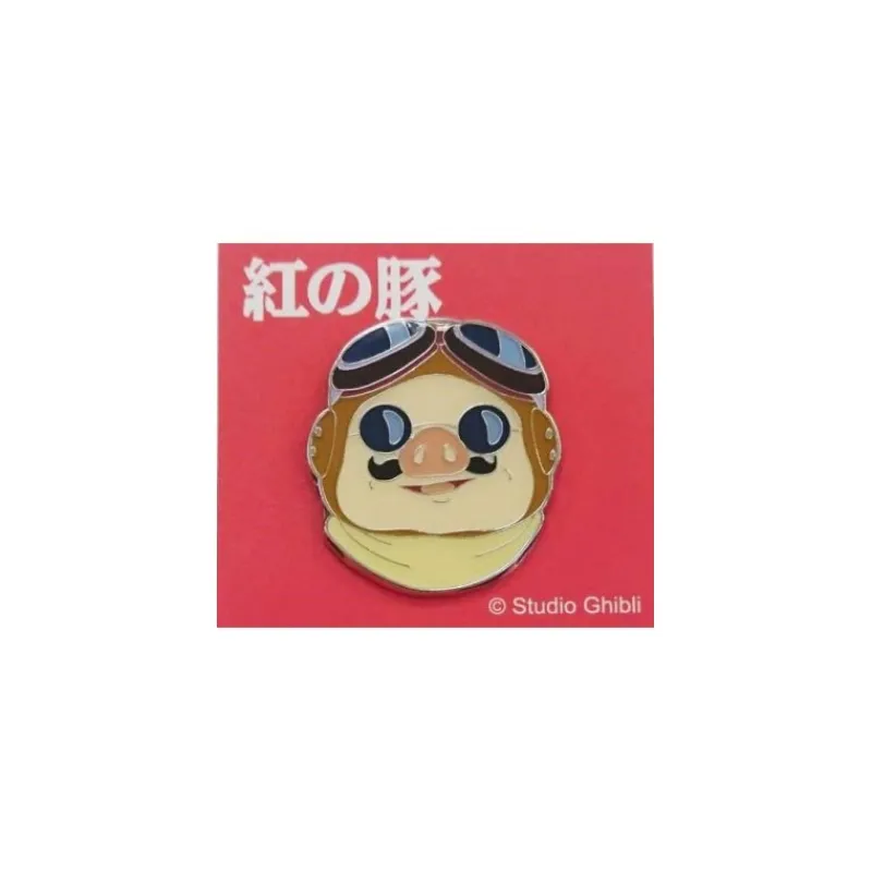 Maison Ghibli Pins Marco Close-up image - Porco Rosso | Pins