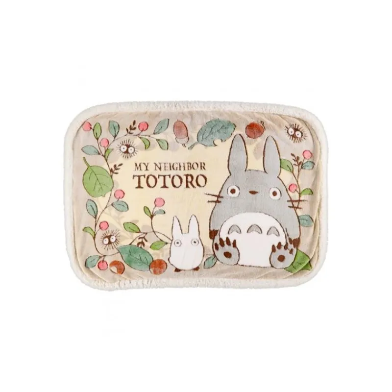 Maison Ghibli Plaid Leaves and nuts - My Neighbor Totoro | Household Linen