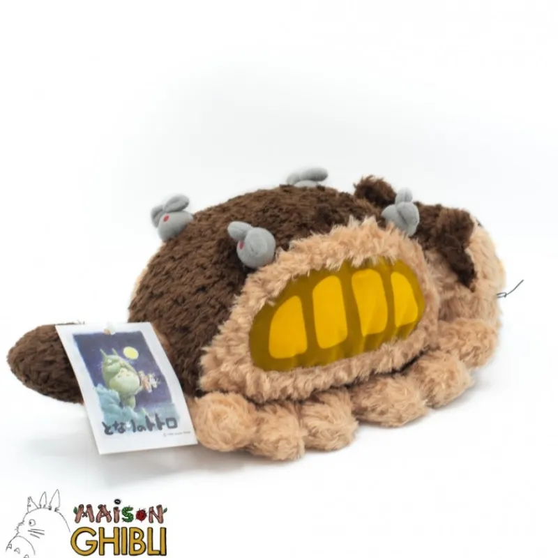 Maison Ghibli Plush Catbus Fluffy M - My Neighbor Totoro | Fluffy Plush