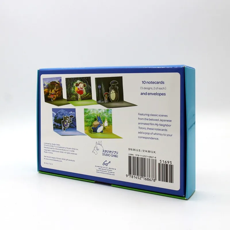 Maison Ghibli Pop-Up Notecards Set - My Neighbor Totoro | Postcards And Letter Papers
