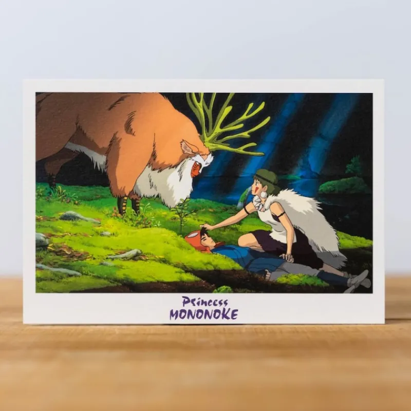 Maison Ghibli Postcard - Princess Mononoke | Postcards And Letter Papers