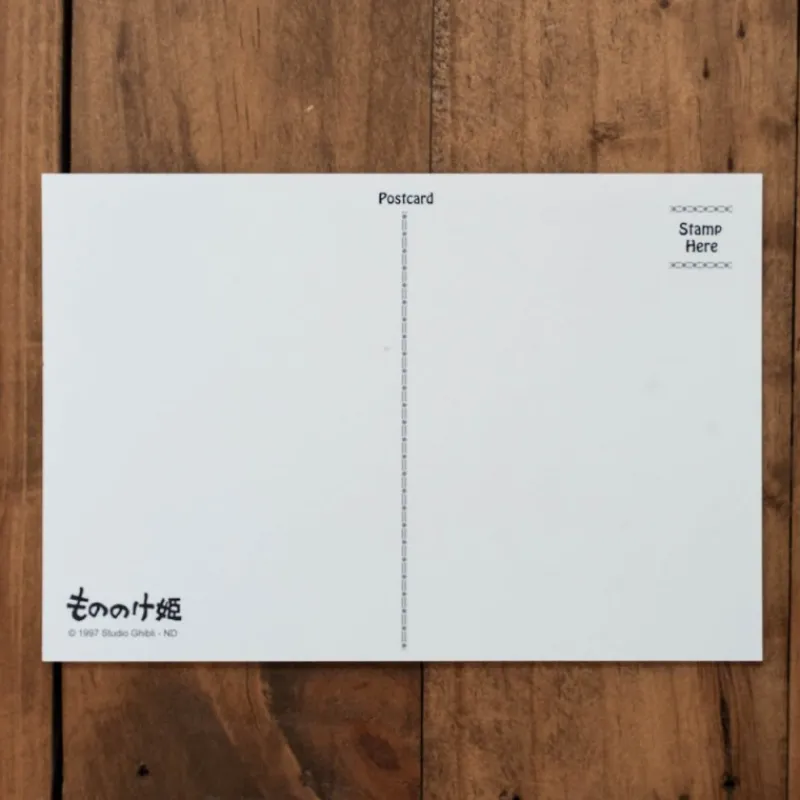 Maison Ghibli Postcard Moro - Princess Mononoke | Postcards And Letter Papers