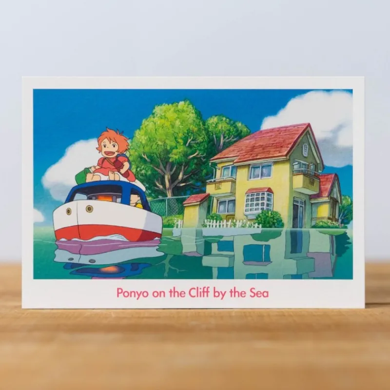 Maison Ghibli Postcard Ponyo - Ponyo on the Cliff | Postcards And Letter Papers